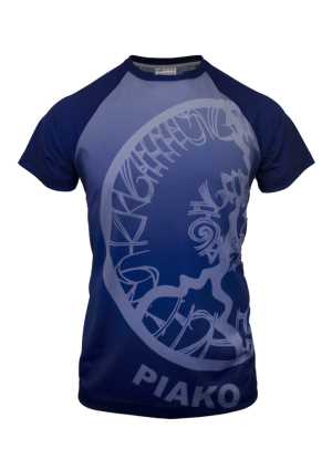 Hauraki Plains College Piako Hapu Tee Blue