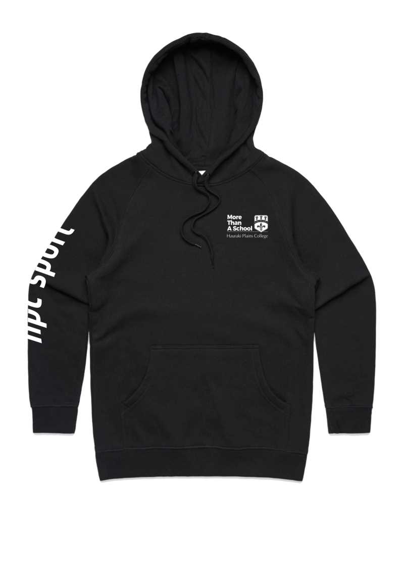 Hauraki Plains College Sports Hoodie Black